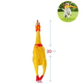 Chicken Chicken Rooster 16 / 31 / 39 cm Rubber Sound Tie Toy For Pet Dog Dog Child Baby