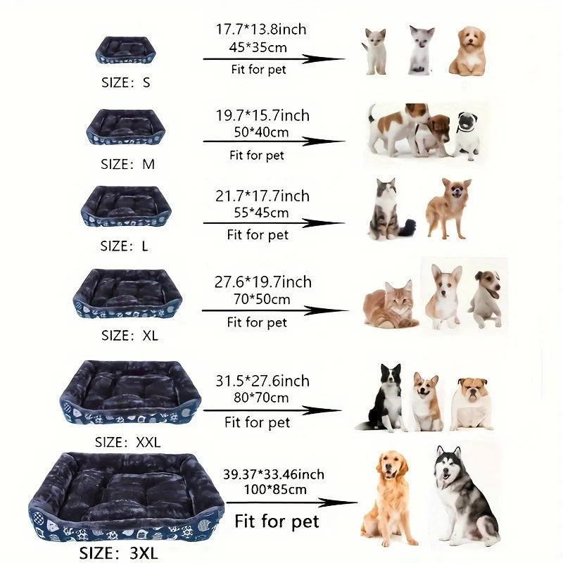 Dog Bed Home Pet Large Supplies Sofa Accessories for Small Dogs Goods Animals Big Accessoires Medium Mat