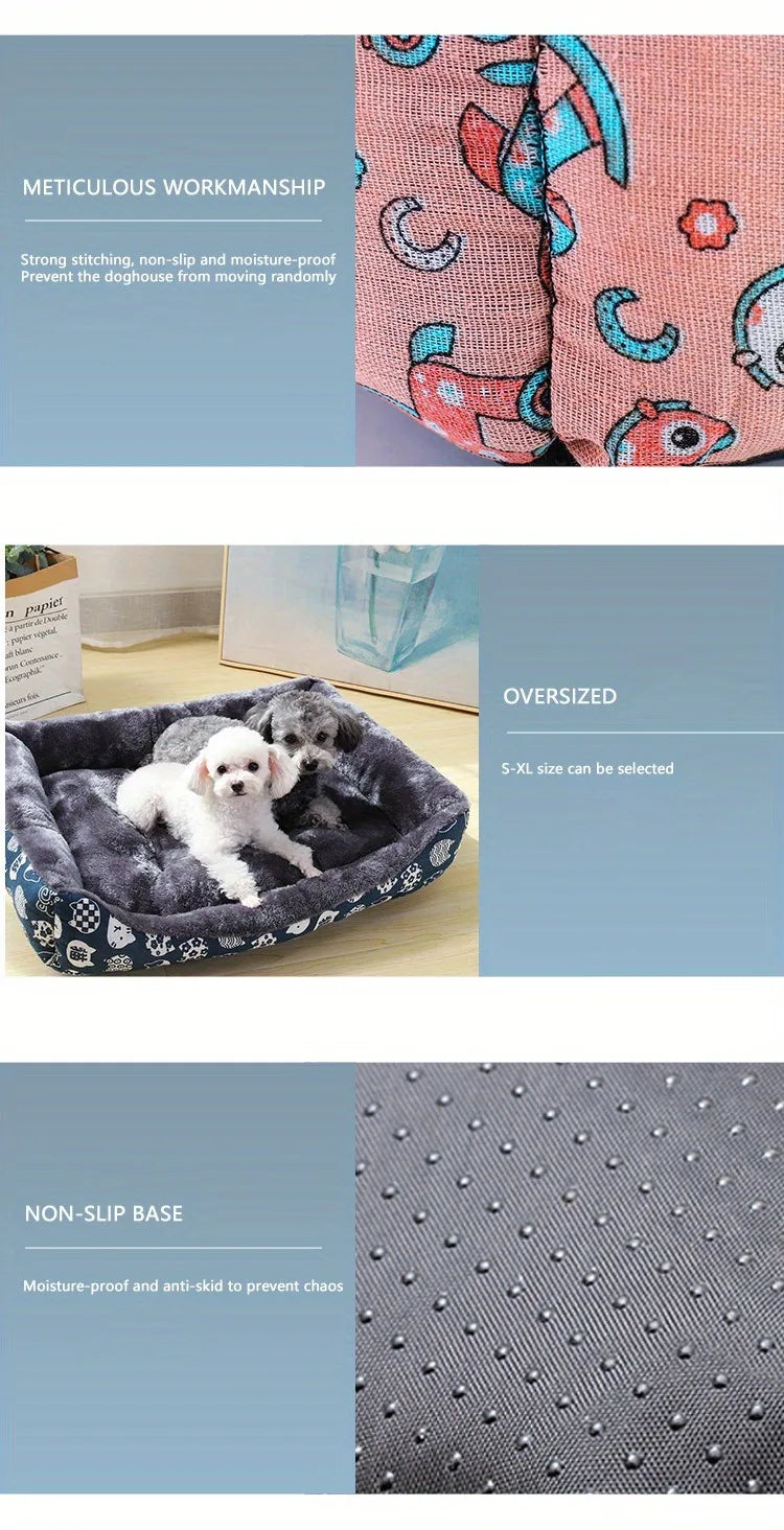 Dog Bed Home Pet Large Supplies Sofa Accessories for Small Dogs Goods Animals Big Accessoires Medium Mat