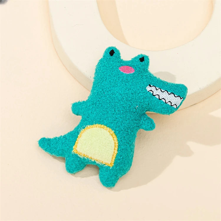 Cats Toy with Catnip Plush Cat Toys for Kitten Teeth Grinding Thumb Pillow Chewing Toy Claws Thumb Bite Pet Accessories