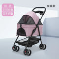 Pet Stroller for Dogs and Cats Lightweight and Foldable Teddy Baby Stroller Small Outdoor Pet Cart for Travel Easy