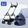 Pet Stroller for Dogs and Cats Lightweight and Foldable Teddy Baby Stroller Small Outdoor Pet Cart for Travel Easy