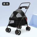 Pet Stroller for Dogs and Cats Lightweight and Foldable Teddy Baby Stroller Small Outdoor Pet Cart for Travel Easy