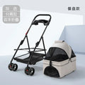 Pet Stroller for Dogs and Cats Lightweight and Foldable Teddy Baby Stroller Small Outdoor Pet Cart for Travel Easy