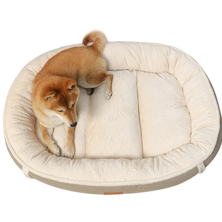 Dog Pet Bed Square Dog Beds For Large Dogs Dog Sofa Beds PP cotton And Anti-Mite Pet Beds Inner Pad Washable Puppy customized