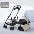 Pet Stroller for Dogs and Cats Lightweight and Foldable Teddy Baby Stroller Small Outdoor Pet Cart for Travel Easy