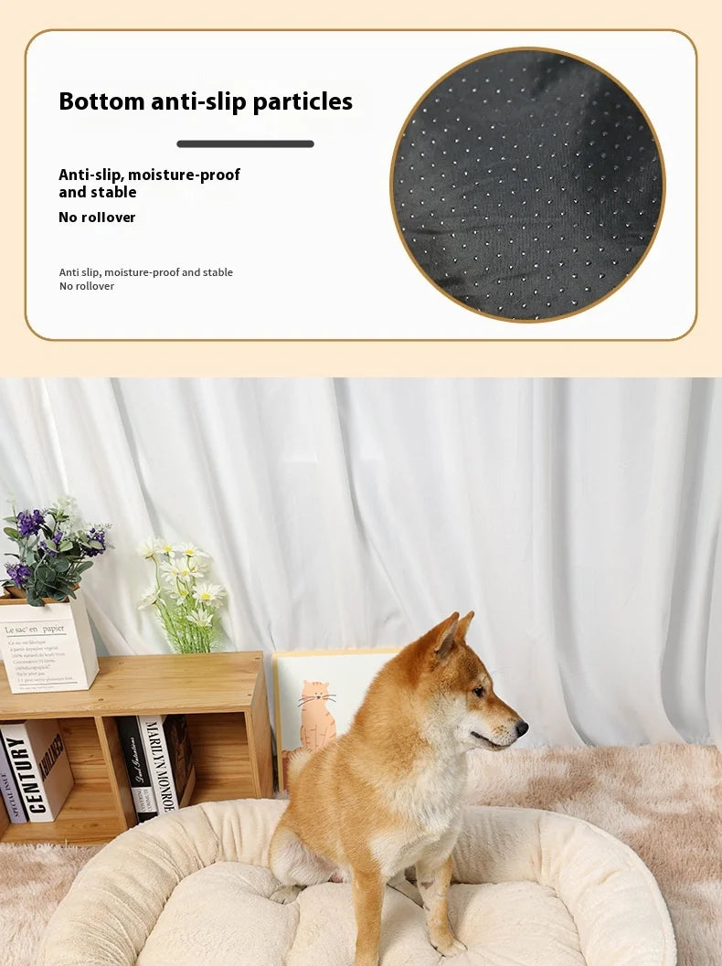 Dog Pet Bed Square Dog Beds For Large Dogs Dog Sofa Beds PP cotton And Anti-Mite Pet Beds Inner Pad Washable Puppy customized