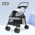 Pet Stroller for Dogs and Cats Lightweight and Foldable Teddy Baby Stroller Small Outdoor Pet Cart for Travel Easy