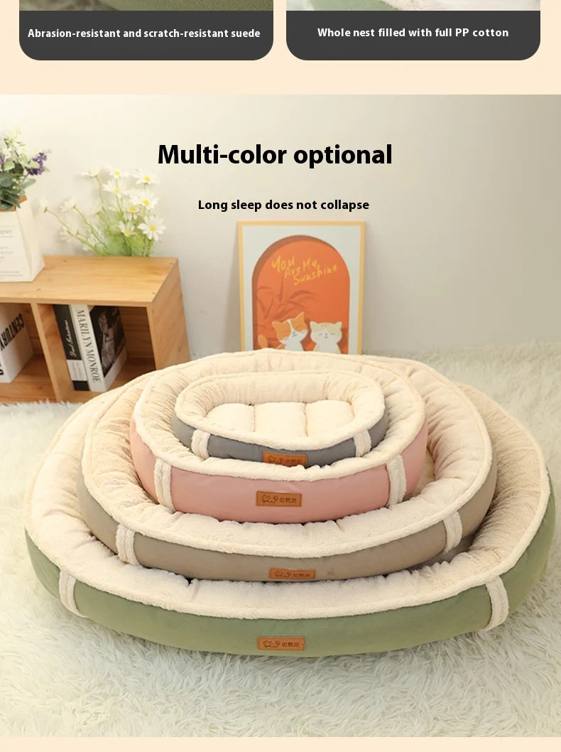 Dog Pet Bed Square Dog Beds For Large Dogs Dog Sofa Beds PP cotton And Anti-Mite Pet Beds Inner Pad Washable Puppy customized